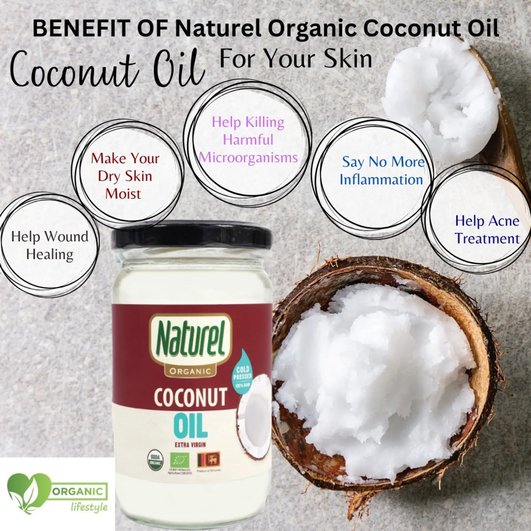 Organic Extra Virgin Coconut Oil