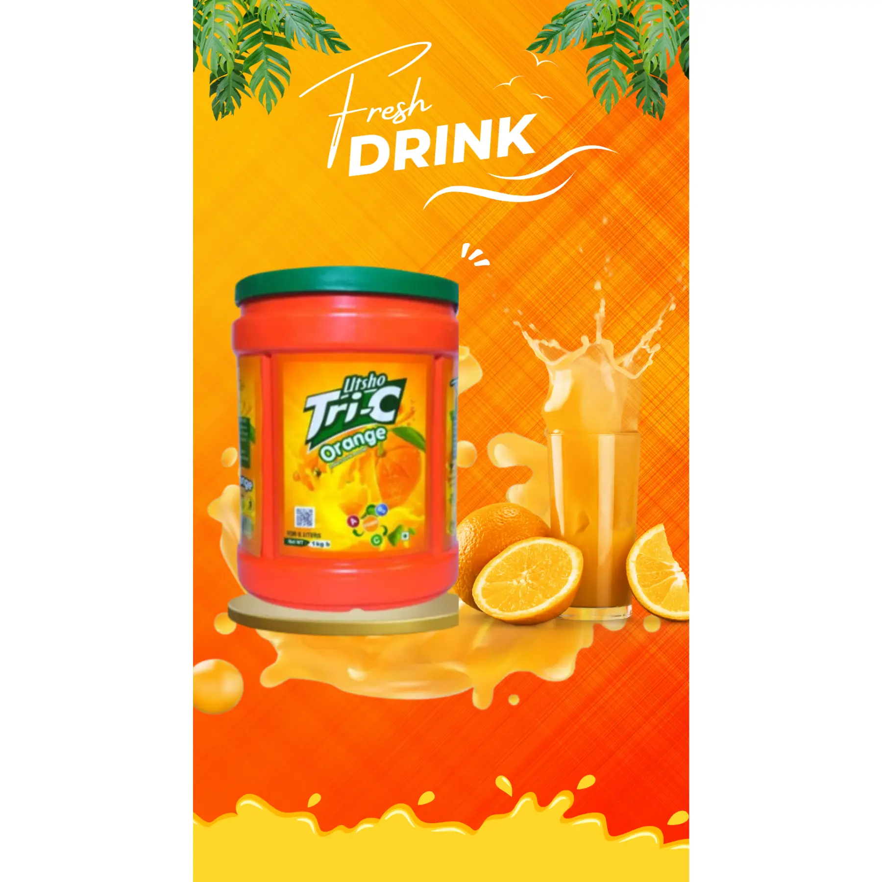 Orange Drink Powder