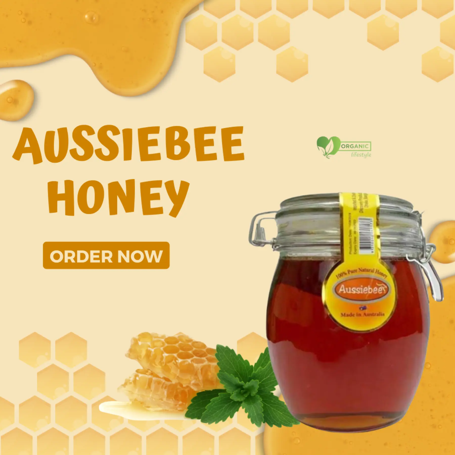 Aussiebee Pure honey