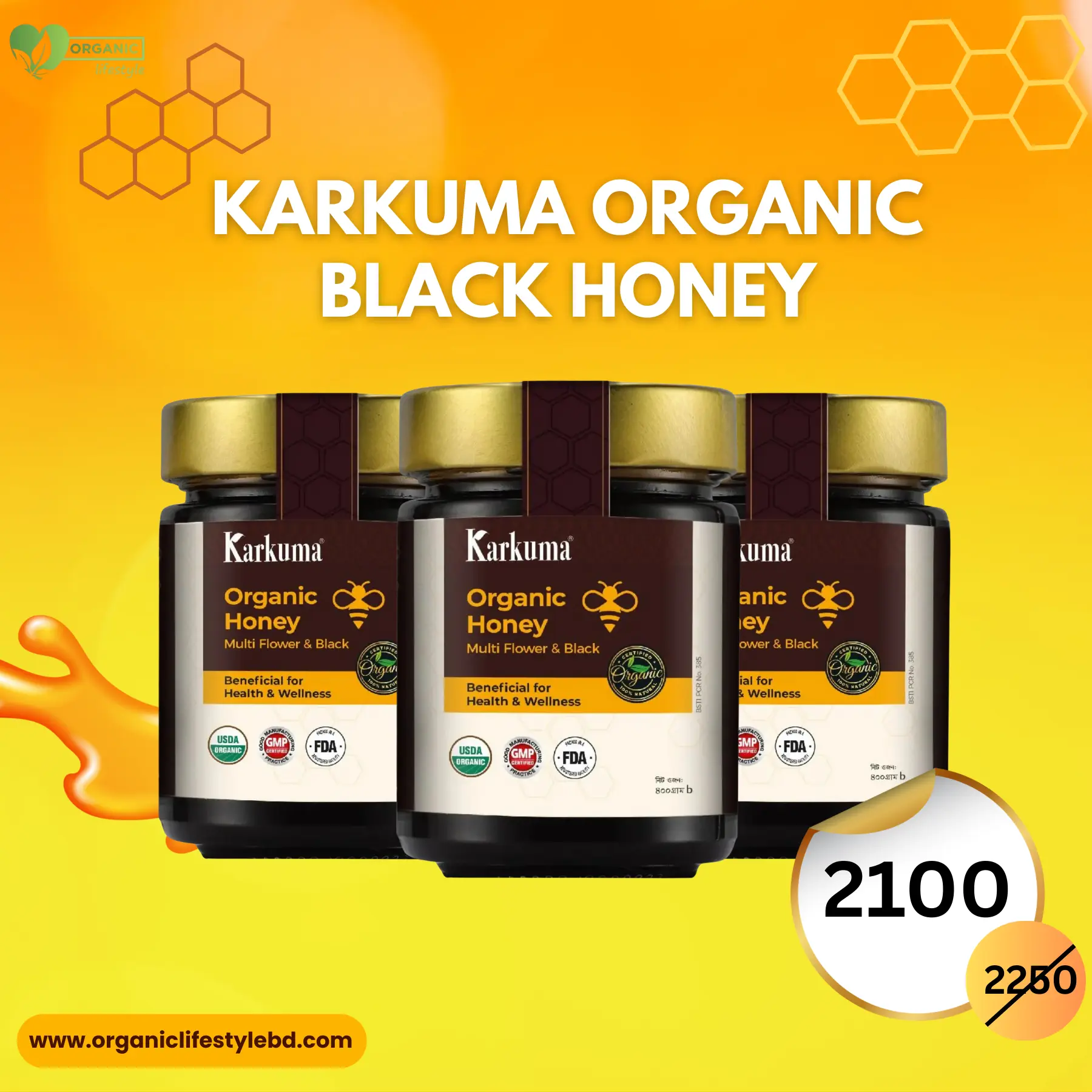 Karkuma Organic Honey Bundle Package Price