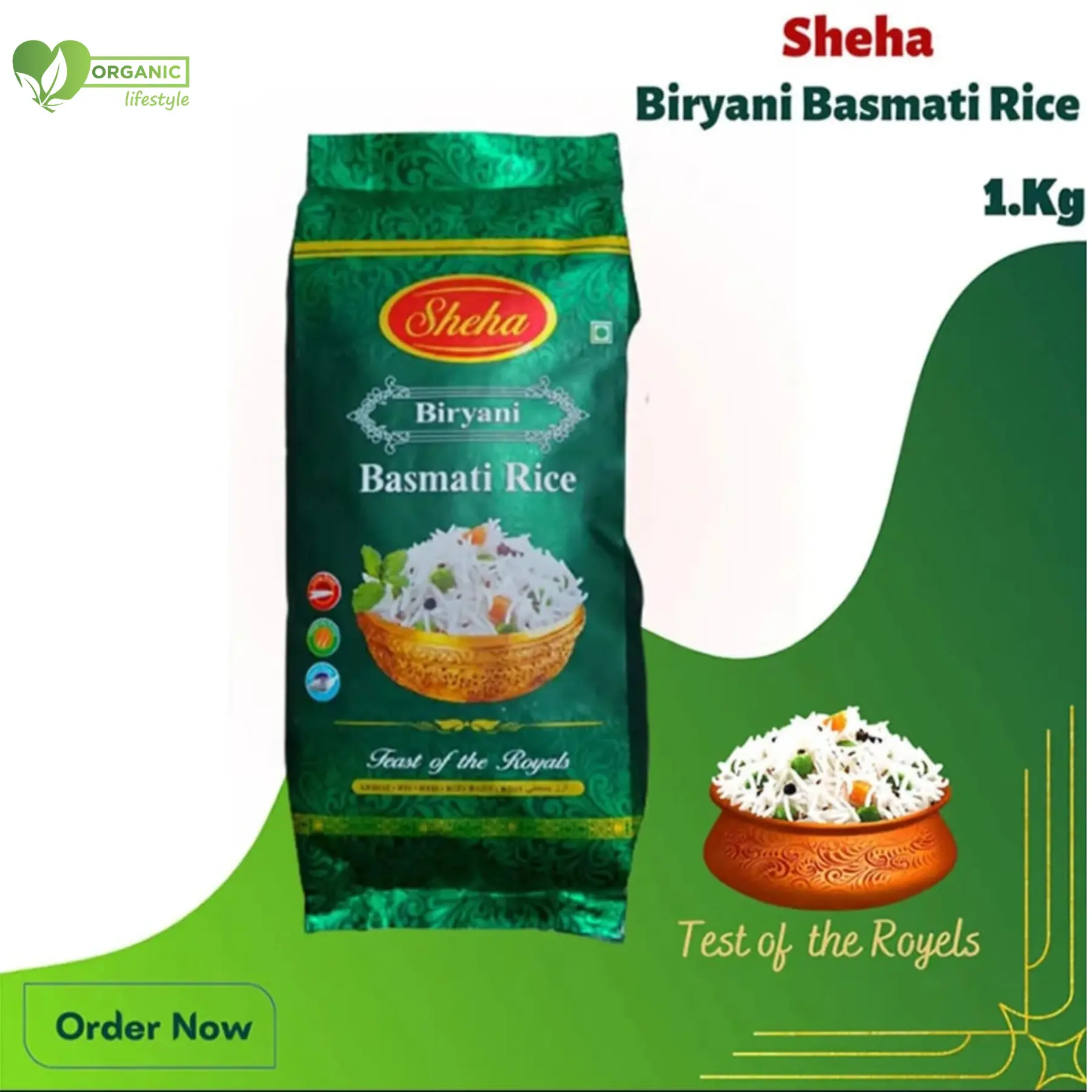 Sheha Biriyani Basmati Rice price in Bd