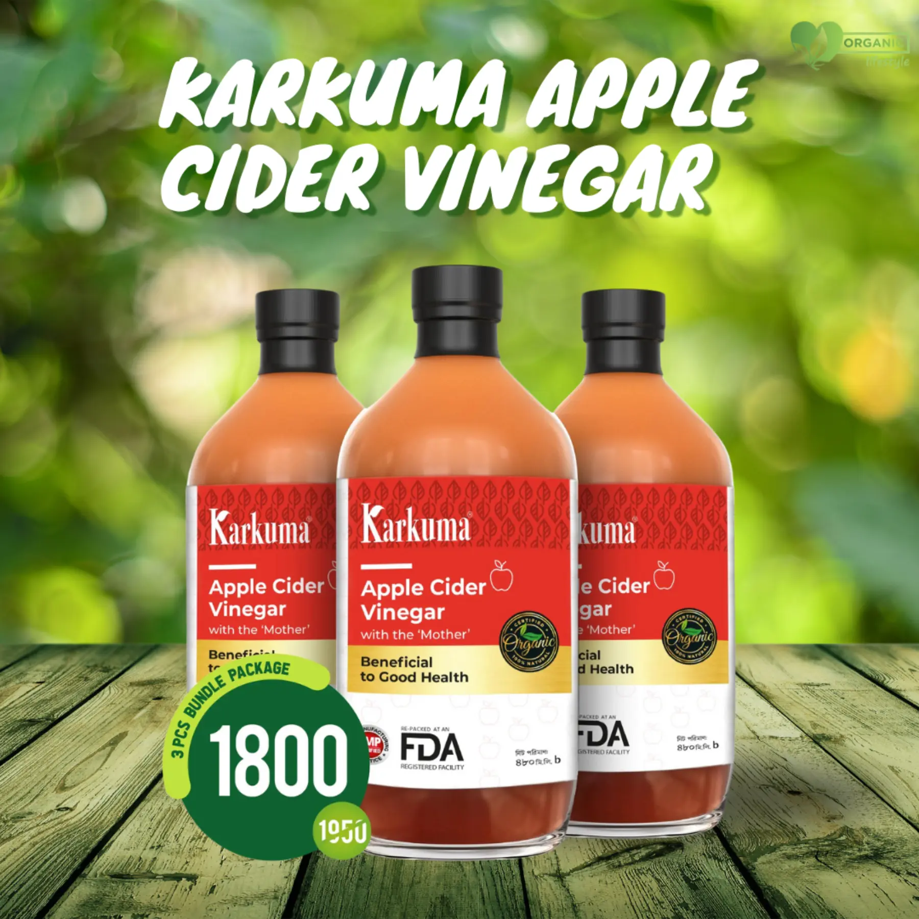 Karkuma Apple Cider Vinegar