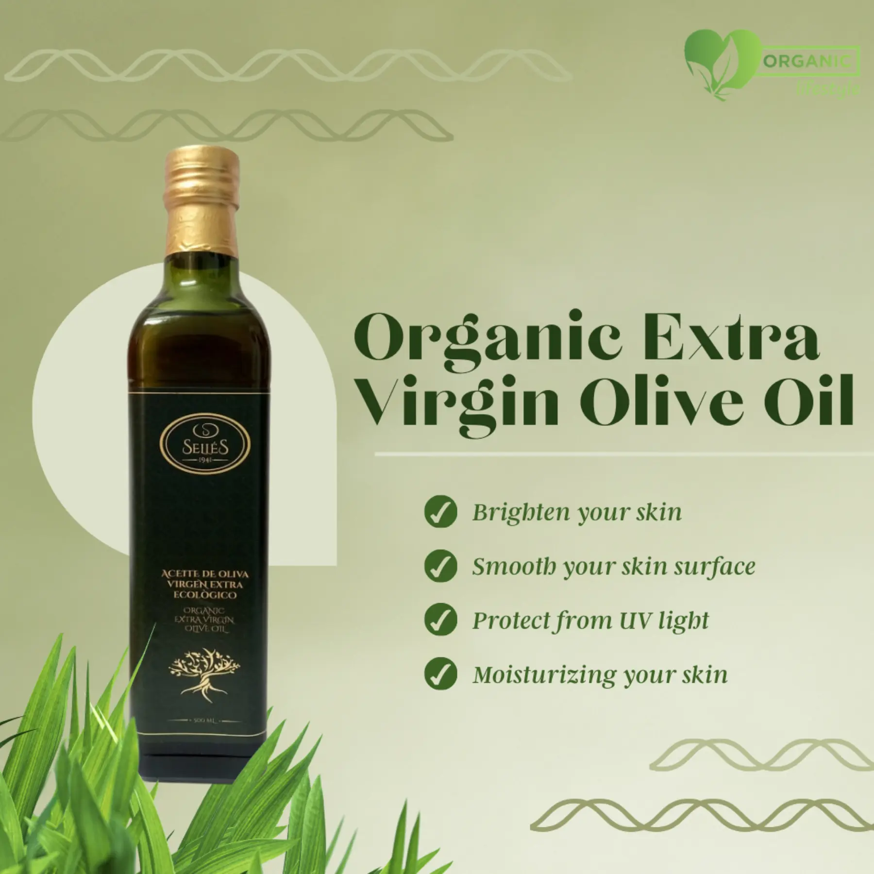 Cold Pressed Organic Extra Virgin Olive Oil