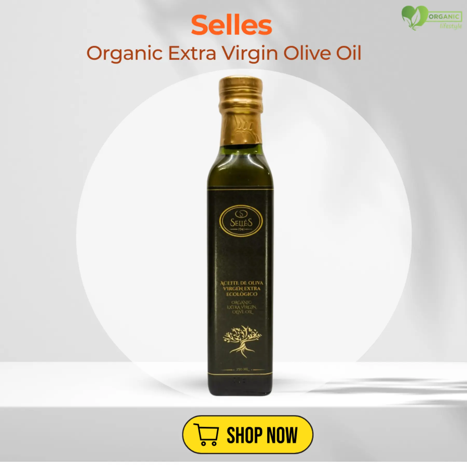 First Cold Pressed Organic Extra virgin Olive Oil