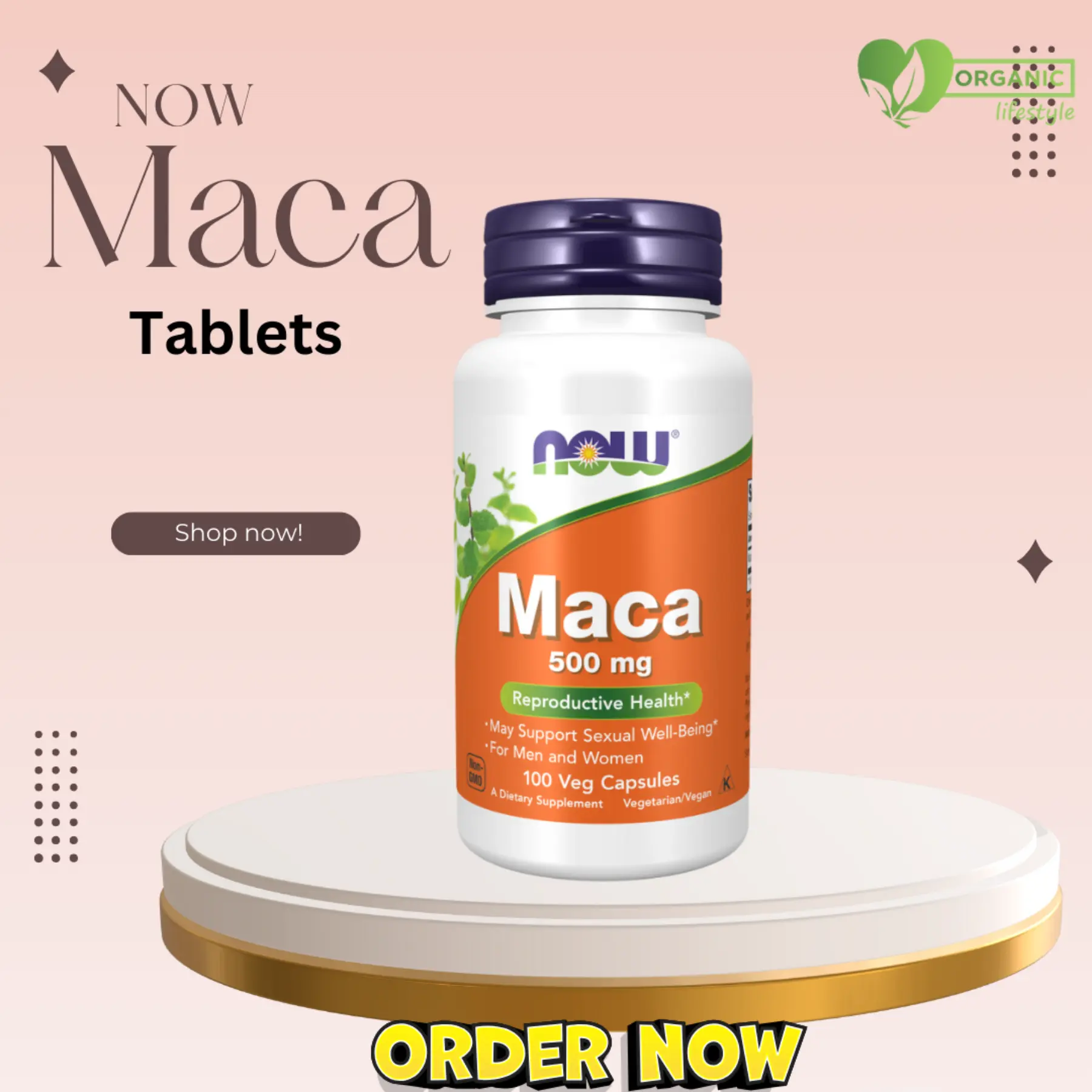 NOW Maca Capsules