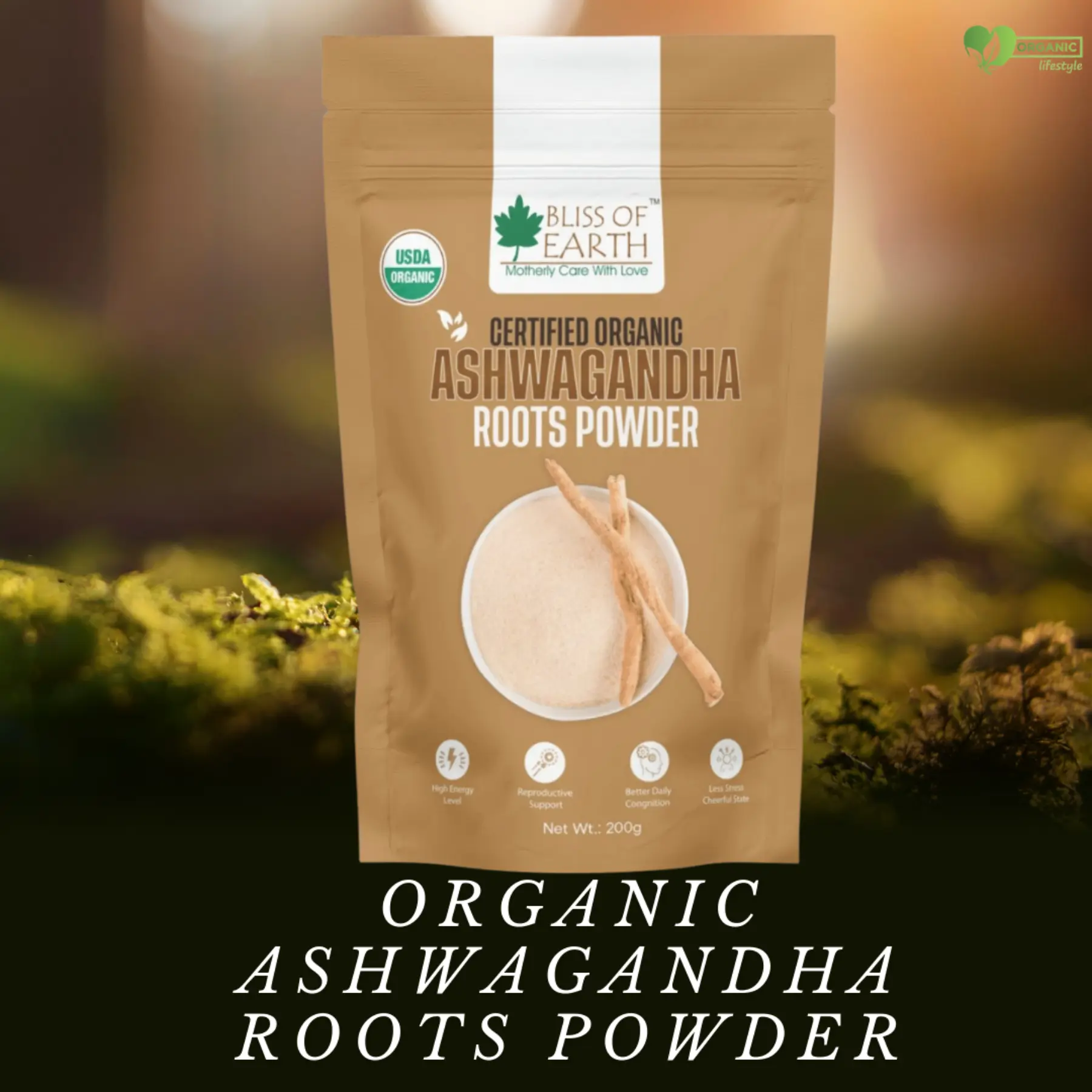 Organic Ashwagandha Roots Powder benefits