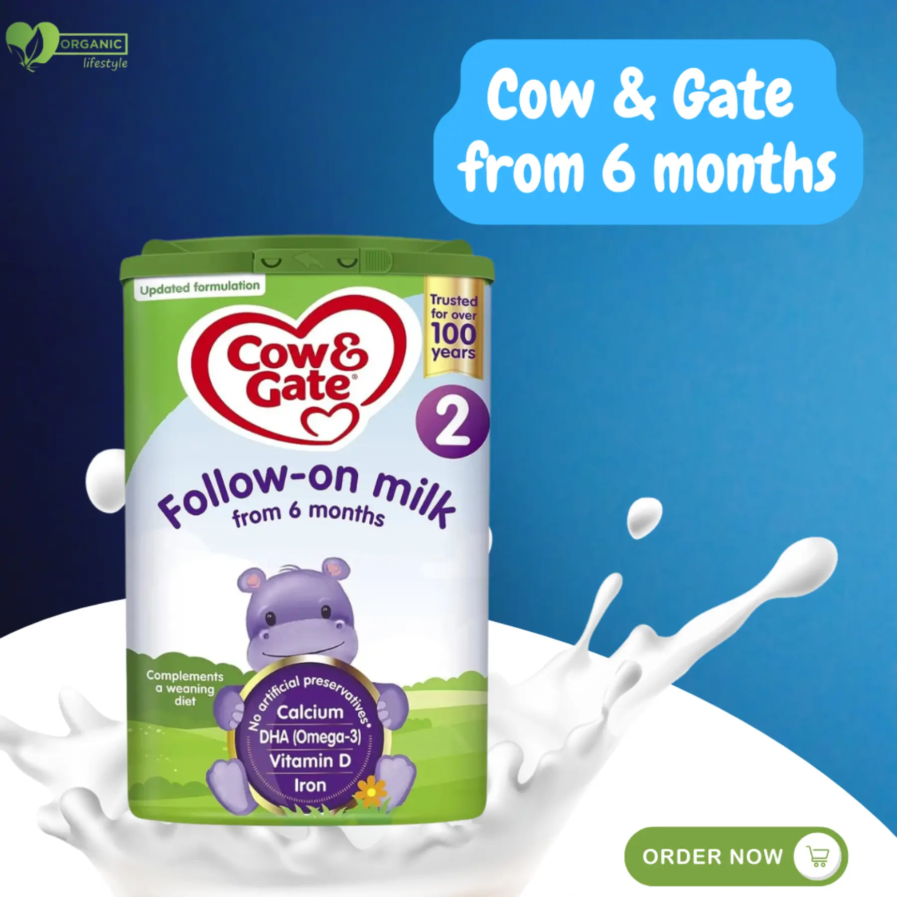 Cow and gate 2 milk powder at best price in bd
