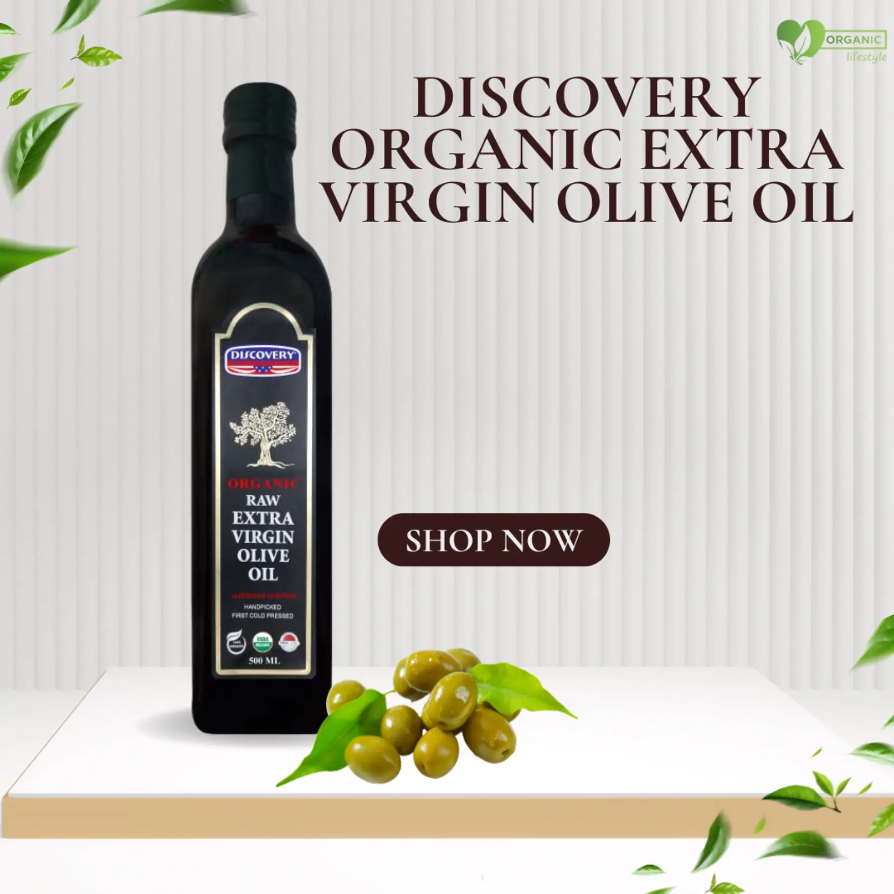 Organic Extra Virgin Olive oil price in BD