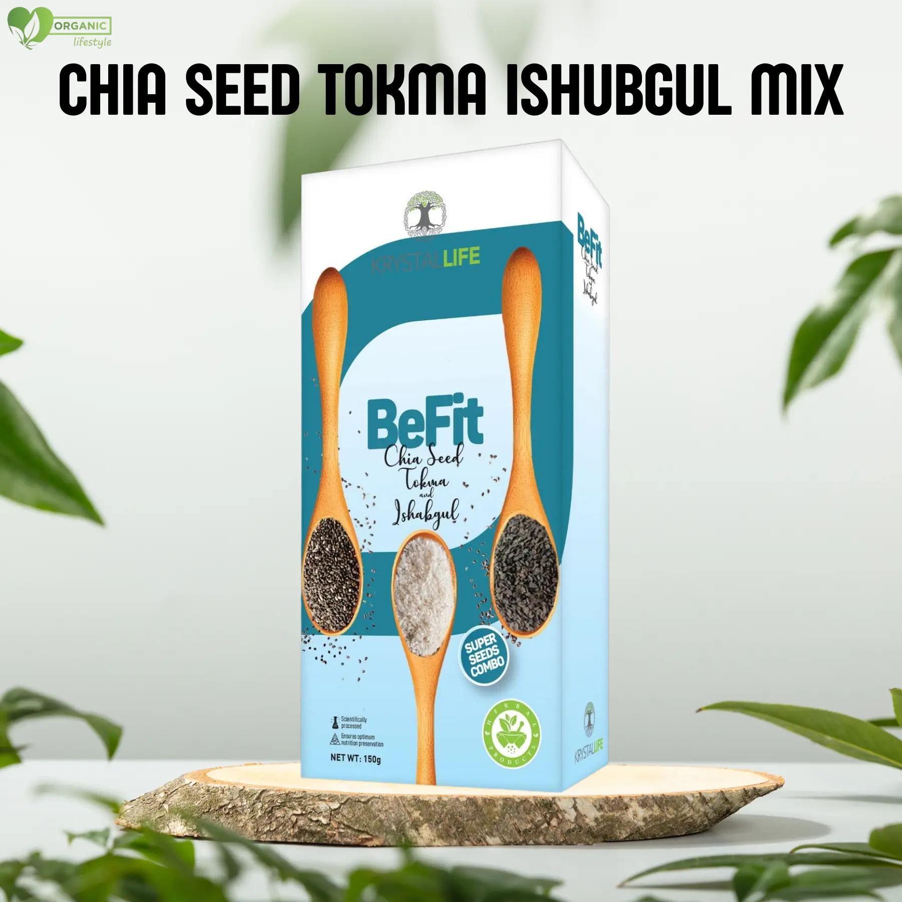 BeFit Chia Seed, Tokma &Ishubgul Super Seed Mix price in bd