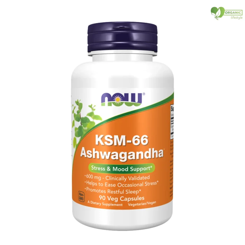 NOW KSM 66 Ashwagandha Capsules - 90 capsules ( USA ) price in Bangladesh
