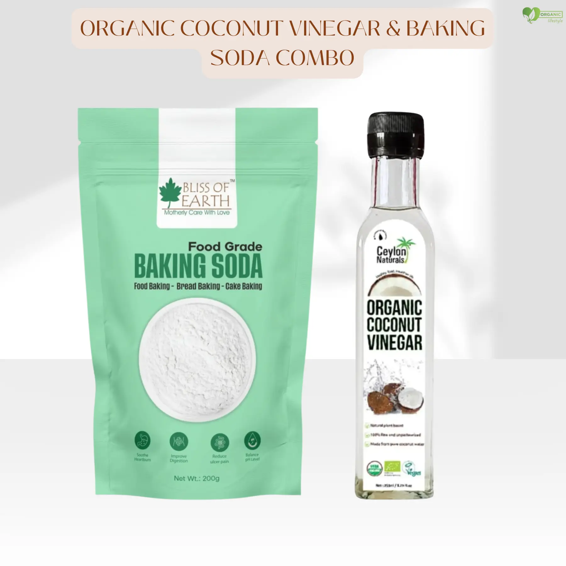 Coconut vinegar Baking Soda combo price in bd