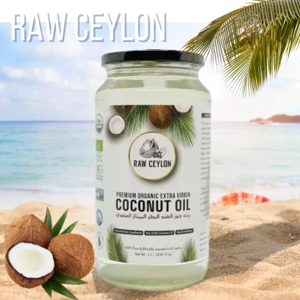 Raw Ceylon Premium Organic Extra Virgin Coconut Oil price in bd