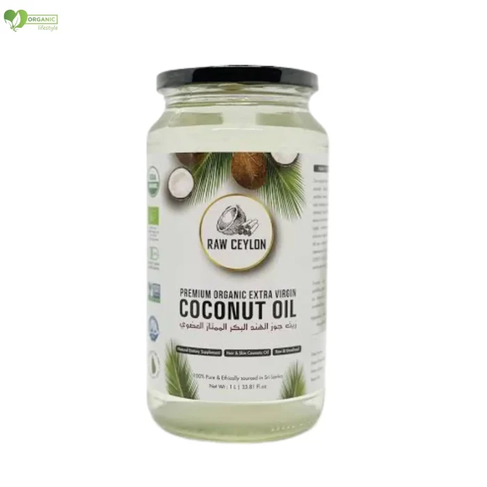 Raw Ceylon Premium Organic Extra Virgin Coconut Oil price in bd