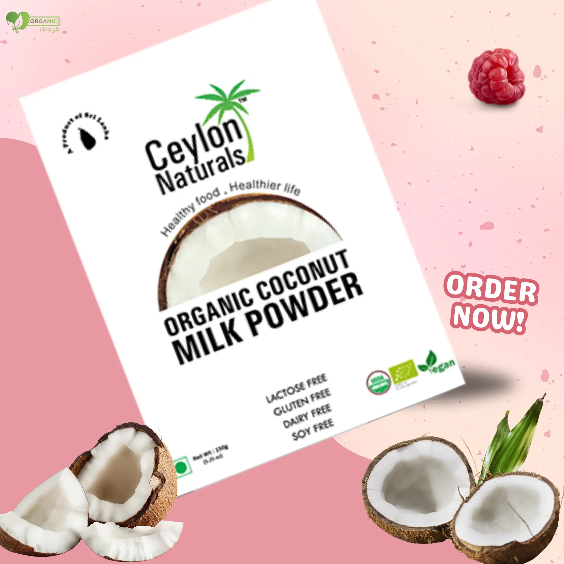 Ceylon Naturals Organic Coconut Milk Powder price in bd