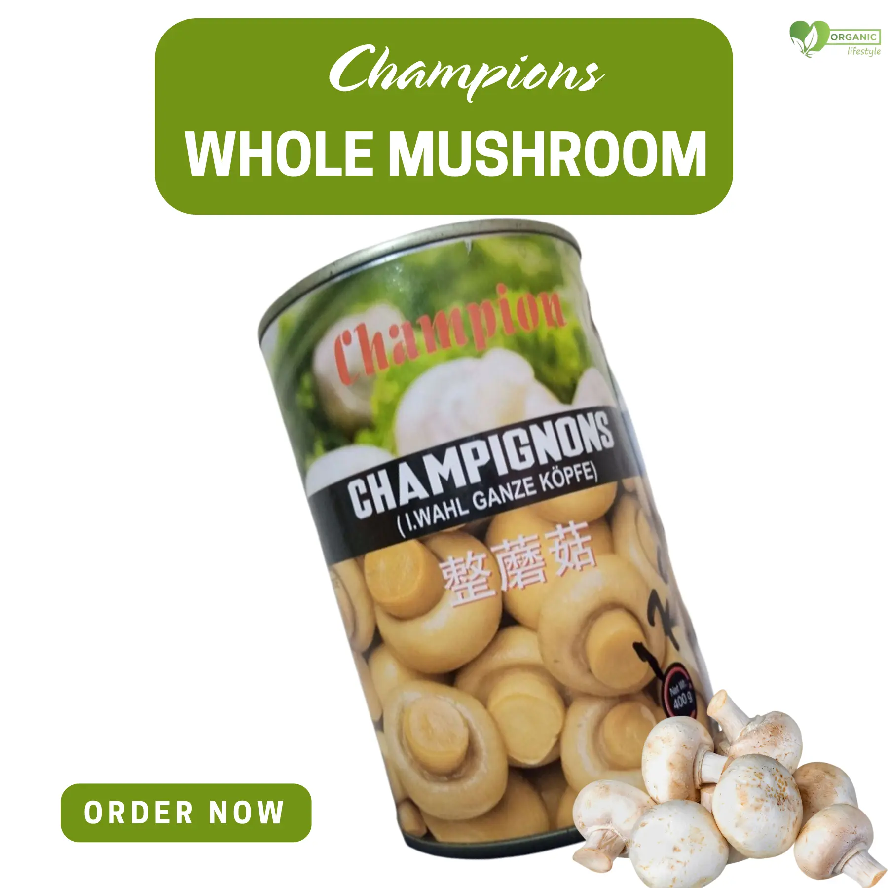 Champion Champignons Whole Mushroom Price in BD