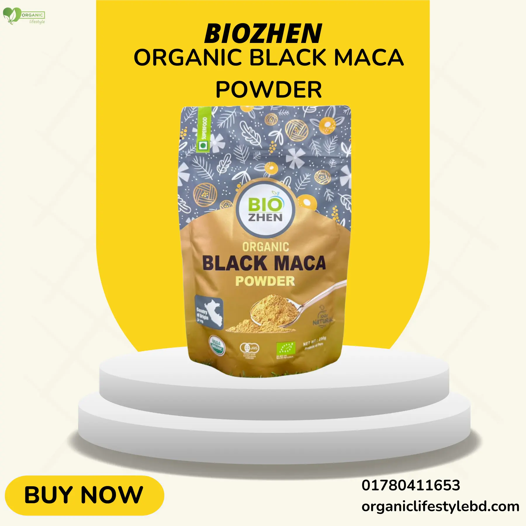 Organic Black Maca Powder price in BD