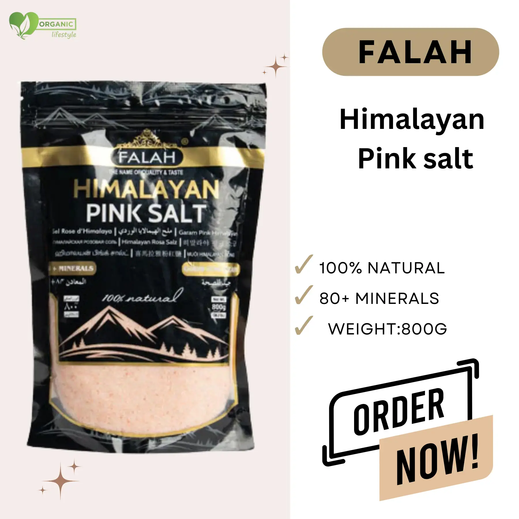 FALAH Himalayan Pink Salt price in BD