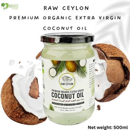 Raw Ceylon Organic Extra Virgin Coconut Oil-500ml price in bd