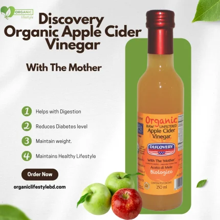 Discovery Organic Apple Cider vinegar with the mother - 250ml price in bd