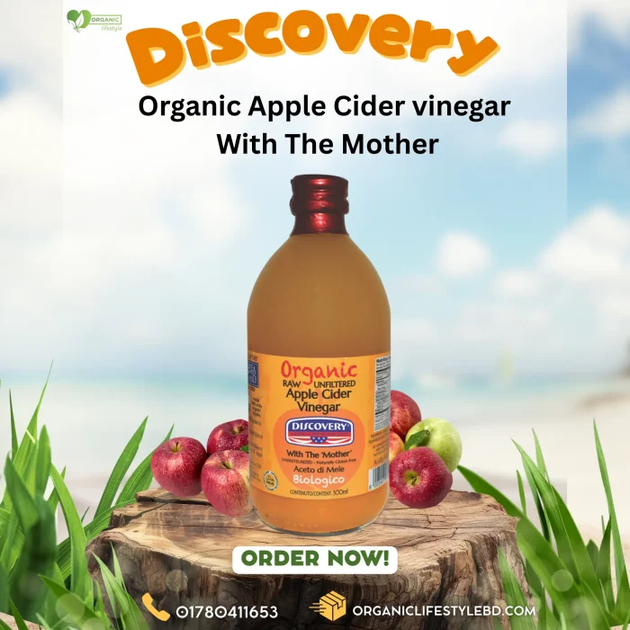 Discovery Organic Apple Cider Vinegar With The Mother - 500ml - Image 2