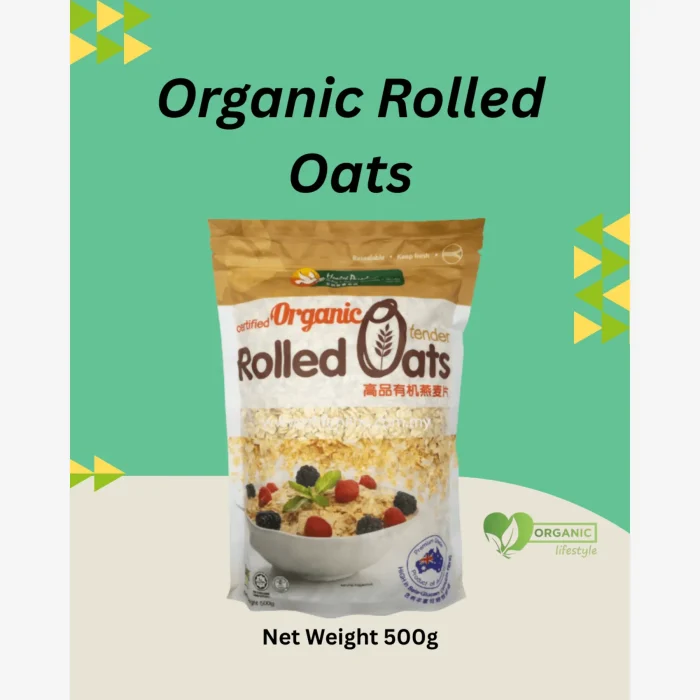 Organic Rolled Oats for weight loss and energy