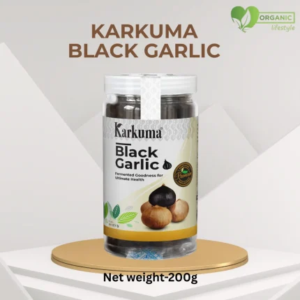 Healthy lifestyle superfood – antioxidant-rich black garlic