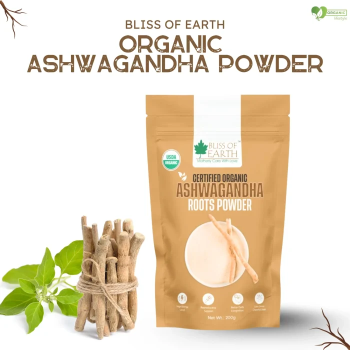 Bliss Of Earth Certified Organic Ashwagandha Root Powder price in bd