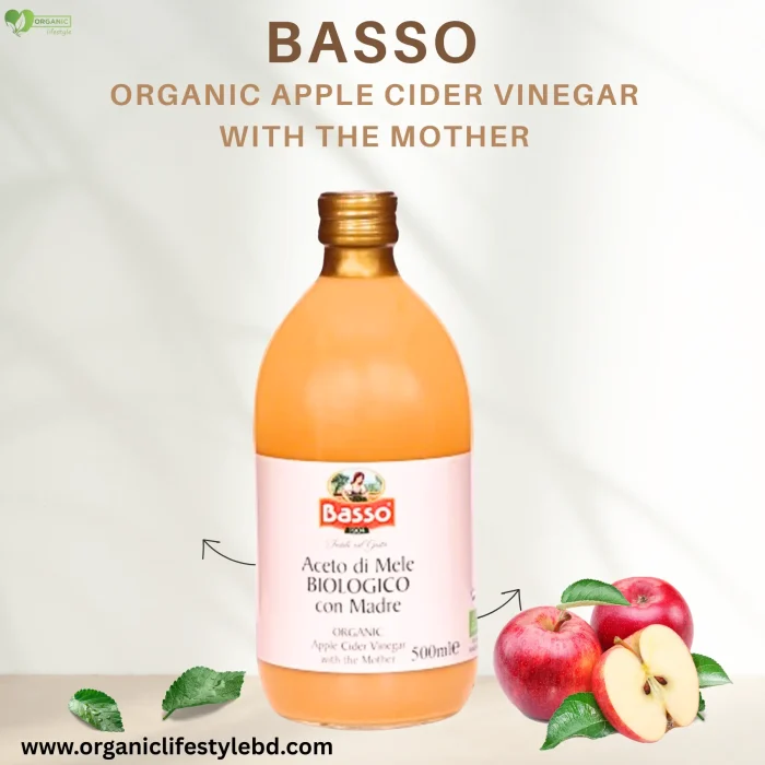 Basso Organic Apple Cider Vinegar With The Mother bottle price in Bangladesh