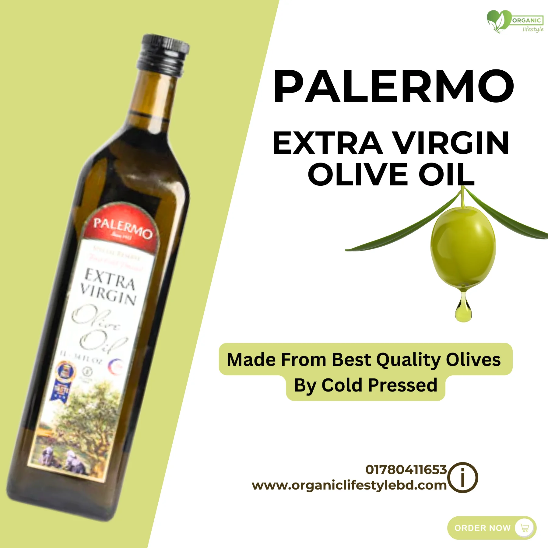Palermo Extra Virgin olive Oil 1Liter Price in BD