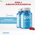 Goli Nutrition Ashwagandha Gummies 60 count mixed berry flavor price in bd