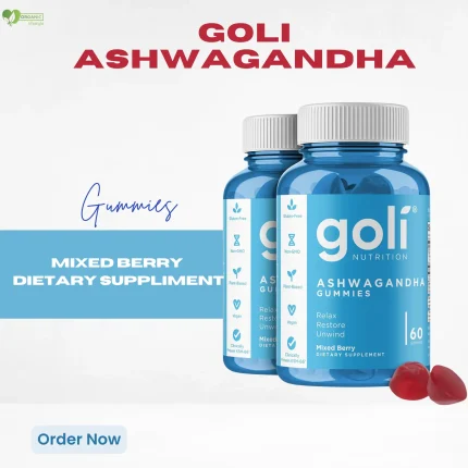 Goli Nutrition Ashwagandha Gummies 60 count mixed berry flavor price in bd
