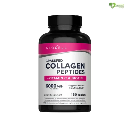 NEOCELL Grassfed Collagen Peptides + Vitamin C & Biotin 6000mg - 180 tablets (USA) price in Bangladesh
