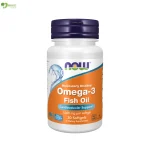 NOW Omega 3 Fish Oil Capsule 1000mg - 30 Softgel USA price in Bangladesh