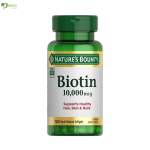 Natures Bounty Biotin 10000 mcg 120 softgels price in bd