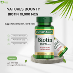 Natures Bounty Biotin 10000 mcg 120 softgels price in bd