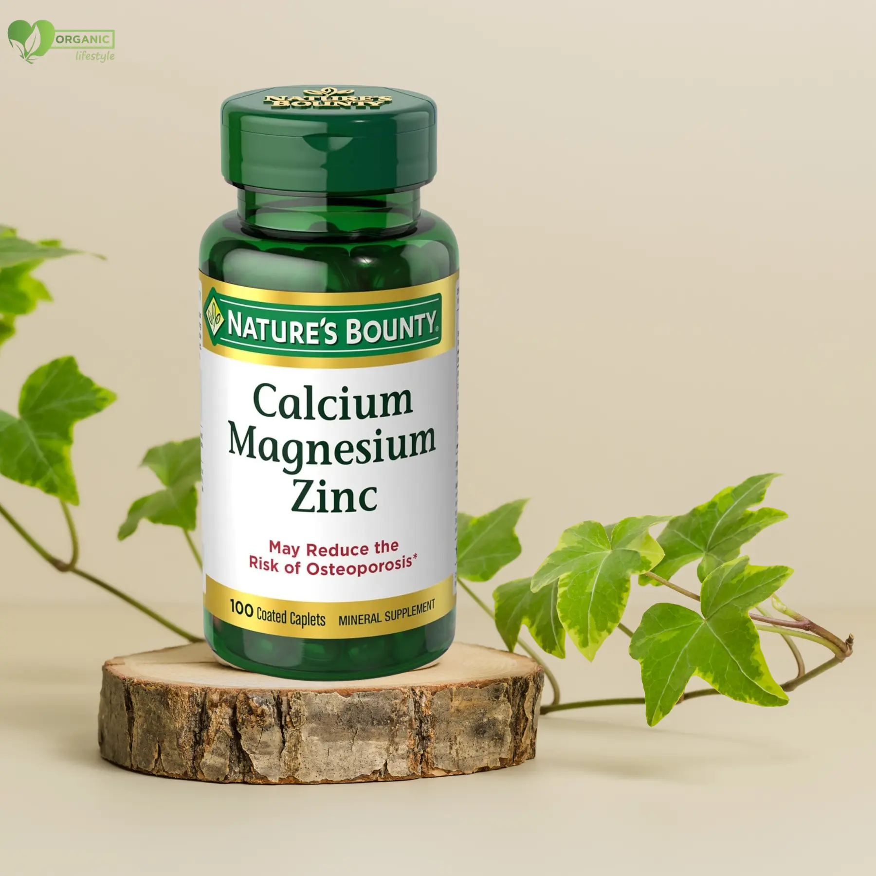 Nature’s Bounty Calcium Magnesium & Zinc With Vitamin D3- 100 covered caplets price in Bangladesh
