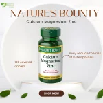 Nature’s Bounty Calcium Magnesium & Zinc 100 covered caplets price in Bangladesh