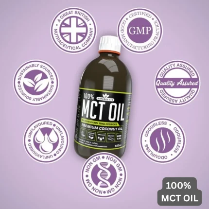 Natures Aid 100% Pure MCT Oil 500ml price