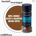 Davidoff Decaf Elegant Instant 100% Arabica Velvety & Delightful Instant Coffee100g price in Bangladesh