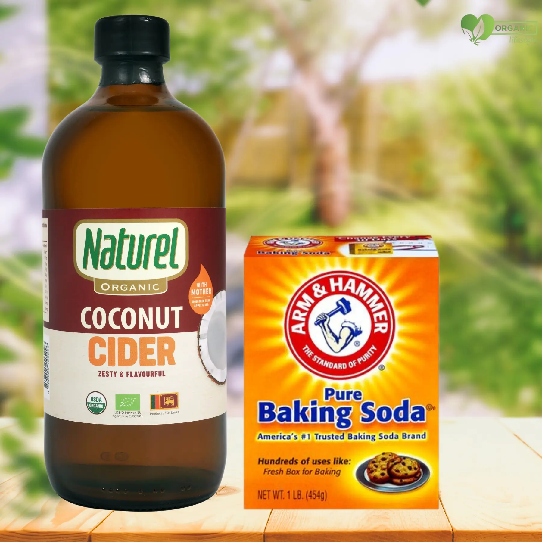 Organic Coconut Cider with The Mother & Pure Baking Soda Combo Pack price in Bangladesh