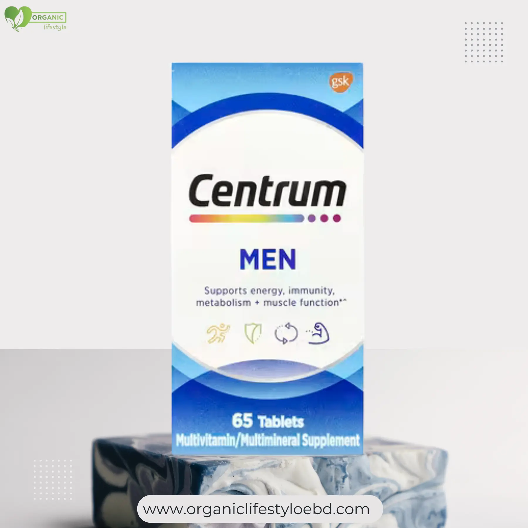 Centrum Men Multivitamin - 65 Tablets