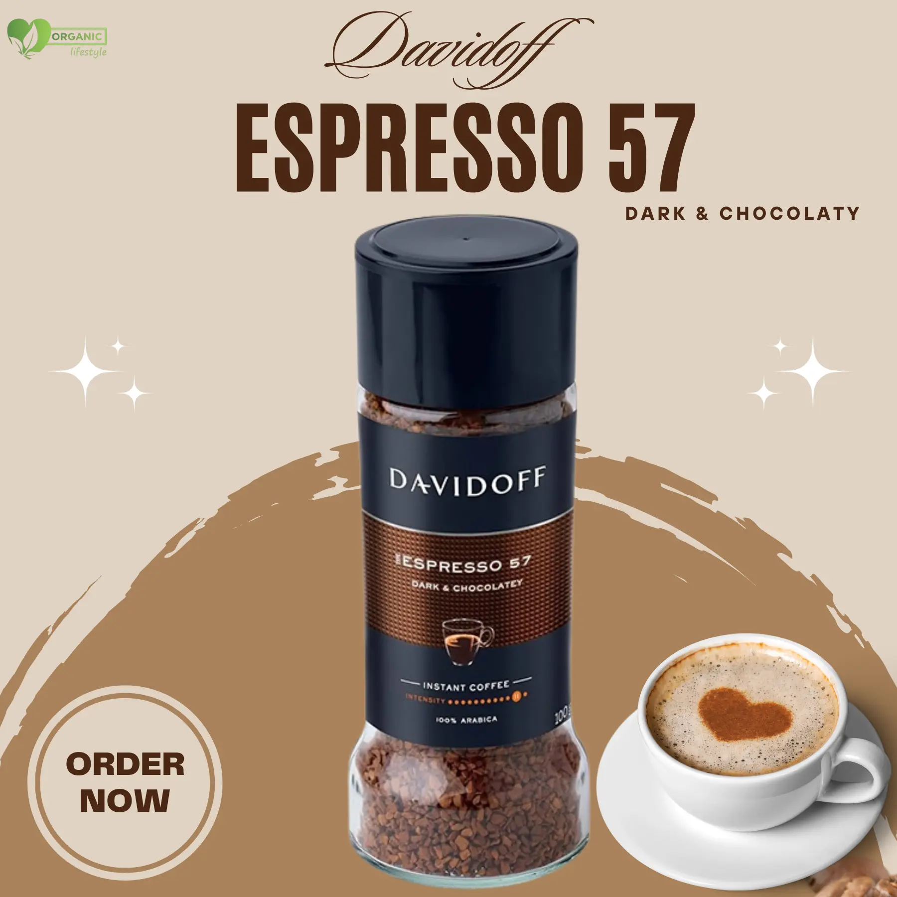 Davidoff Espresso 57 Dark & Chocolatey 100% Arabica Instant coffee price in Bangladesh