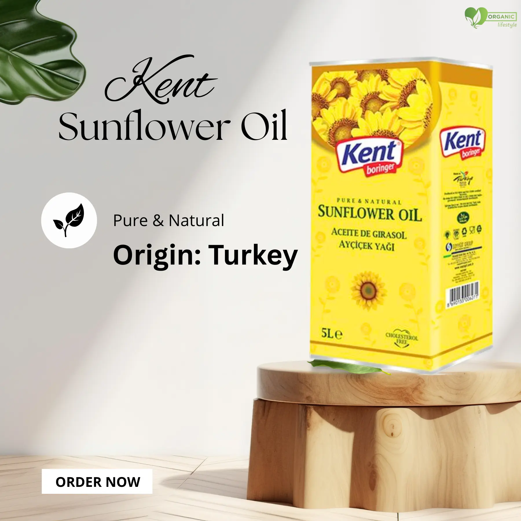 kent Sunflower Oil - 5L Price in Bangladesh