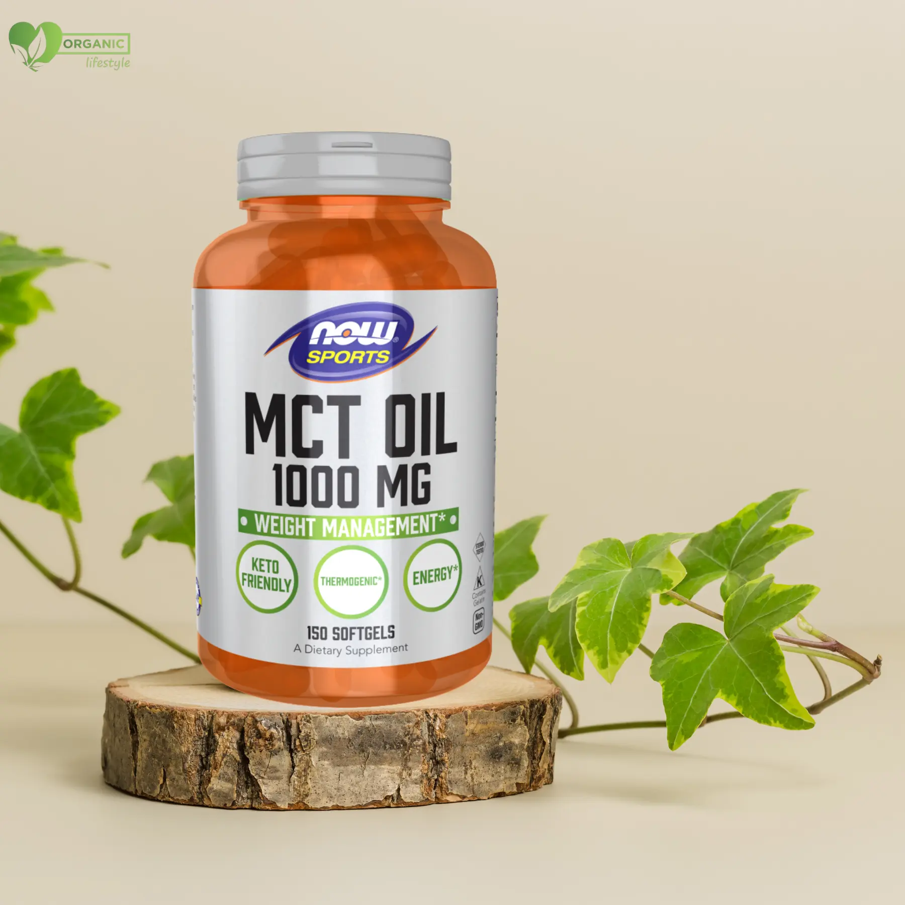 NOW Sports MCT OIL 1000mg Softgels price in Bangladesh