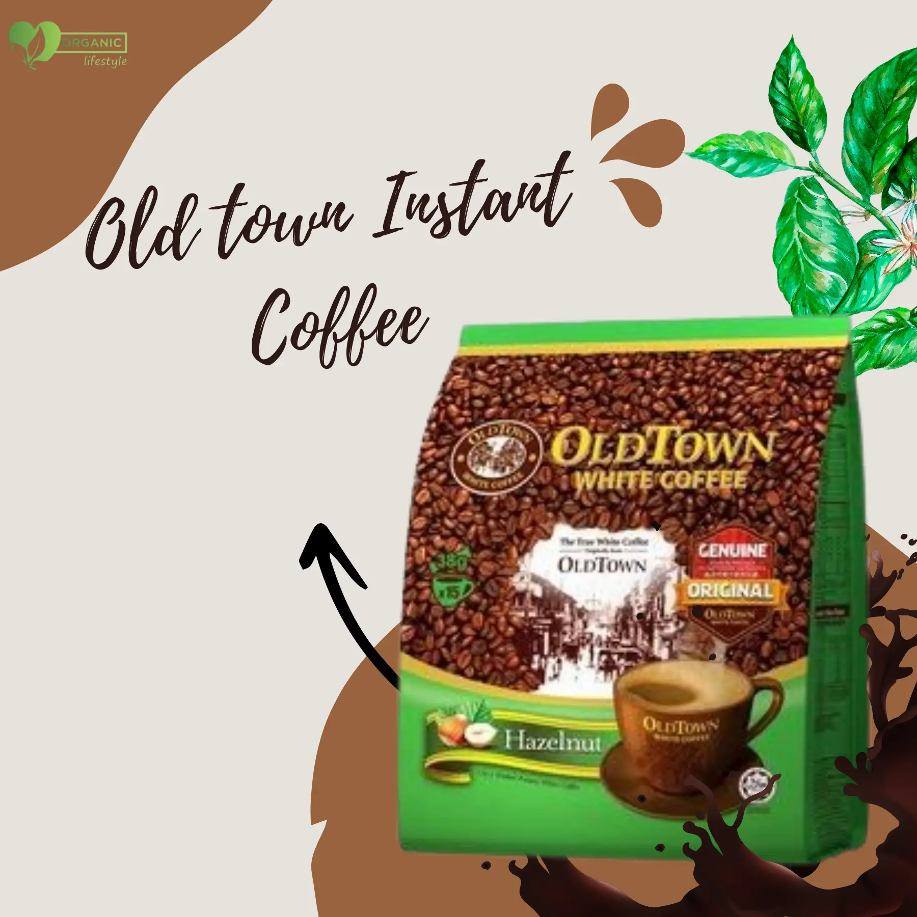 Old Town White Coffee Hazelnut Flavored price in Bangladesh
