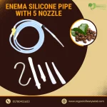 Premium Quality Silicone Enema Pipe with 5 Nozzles price in Bangladesh