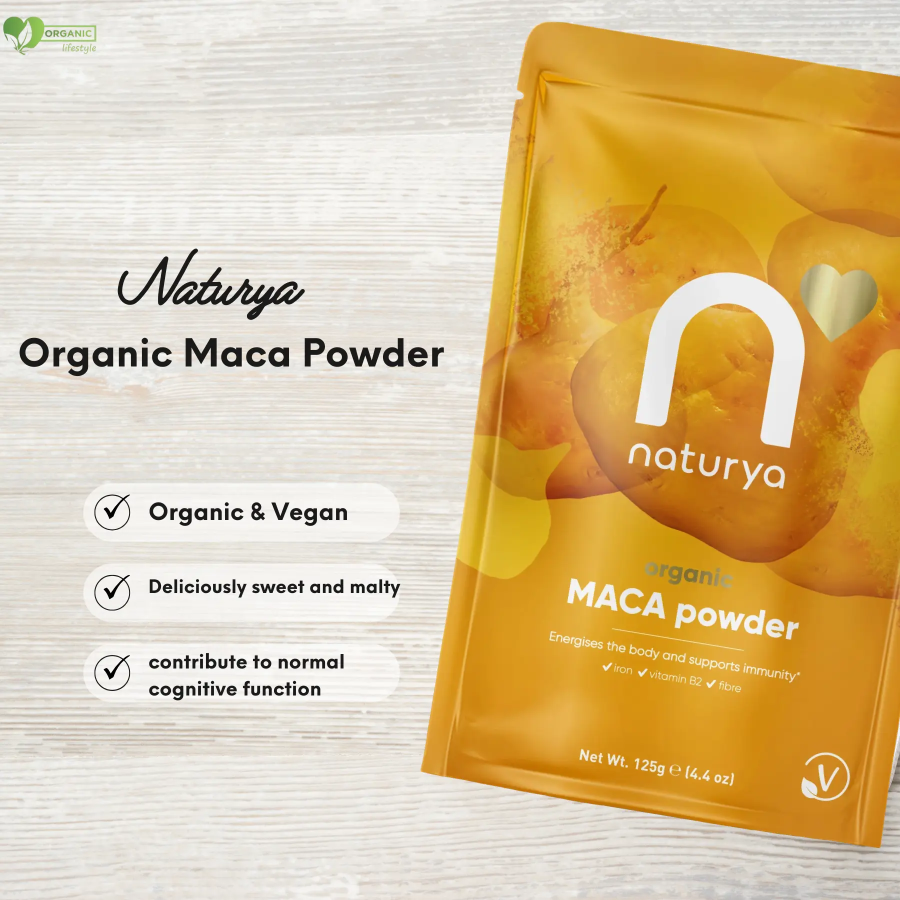 Naturya Organic Maca Powder 125g price in Bangladesh