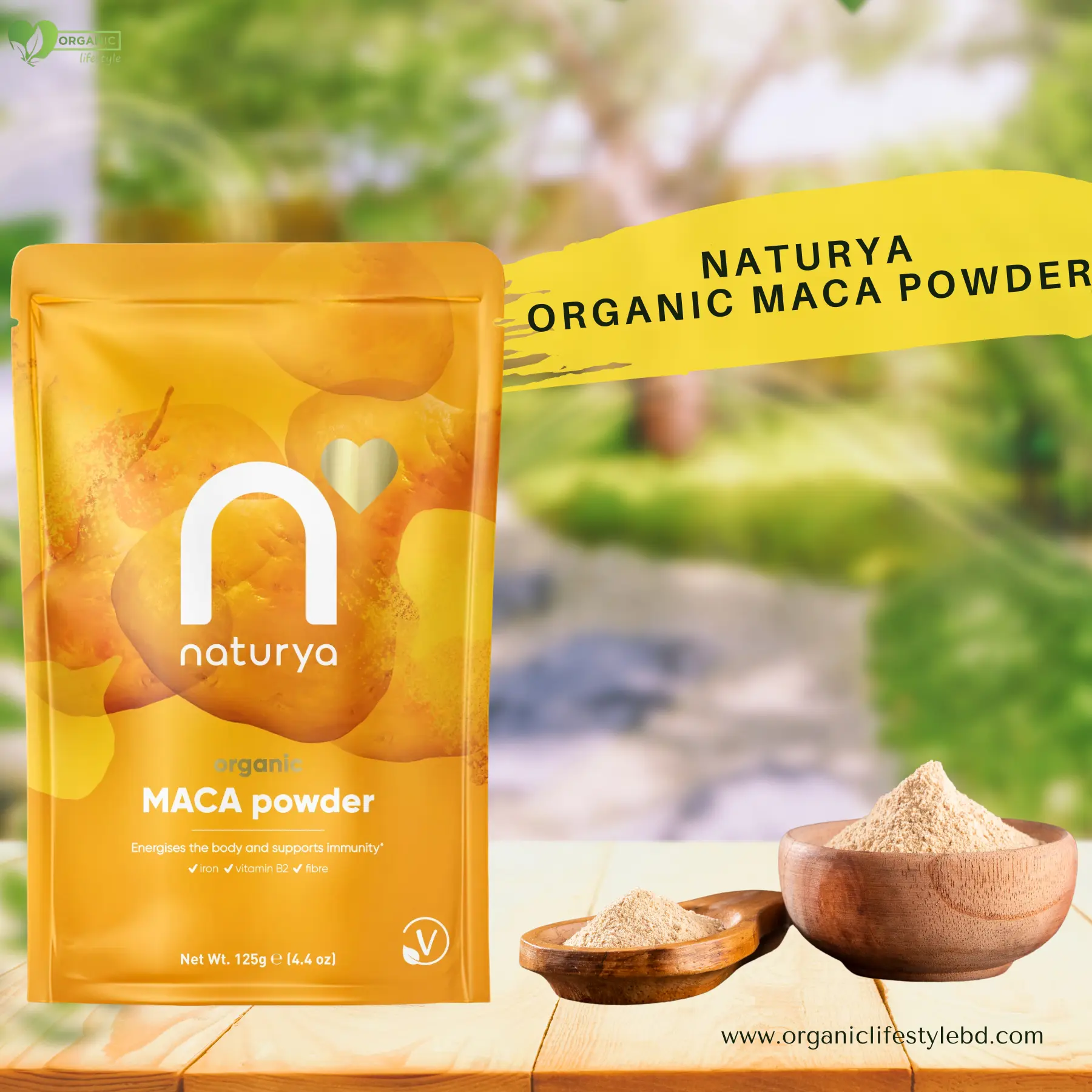 Naturya Organic Maca Powder 125g price in Bangladesh